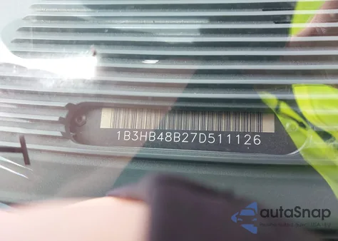 2007 Dodge Caliber Sxt from USA, damaged, VIN 1B3HB48B27D511126